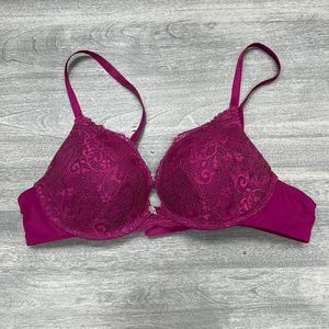 ThirdLove Lace Push-up Bra, fuchsia, sz 36A